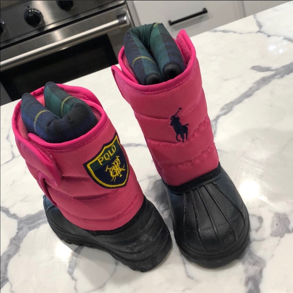 Polo girls boots, little girls 6